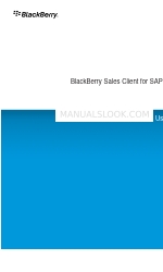 Blackberry Sales Client for SAP CRM ユーザーマニュアル