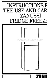 Zanussi 51FF Manual de instrucciones de uso y mantenimiento