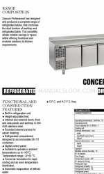 Zanussi 728543 Especificaciones