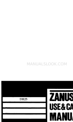 Zanussi DR25 Manual del usuario