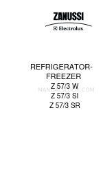 Zanussi Z 57/3 SR Manual de instrucciones