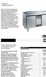 Zanussi Zanussi Professional TRN132AS Ficha de especificações