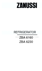 Zanussi ZBA 6160 取扱説明書