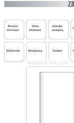 Zanussi ZBA3230A User Manual