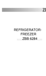 Zanussi ZBB6284 Instruction Booklet