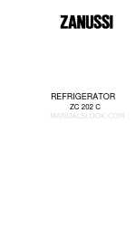 Zanussi ZC 202 C Instruction Booklet