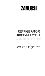 Zanussi ZC202R Книга инструкций