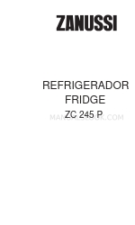 Zanussi ZC245P Instruction Booklet