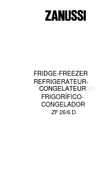 Zanussi ZC320D Livret d'instructions