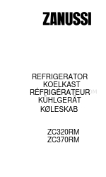 Zanussi ZC320RM Instructieboek