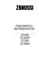 Zanussi ZC345 Folheto de instruções