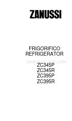 Zanussi ZC345P Manual de instrucciones