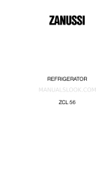 Zanussi ZCL 56 Instructieboek