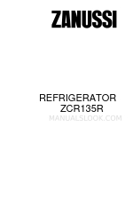 Zanussi ZCR135R Instruction Booklet