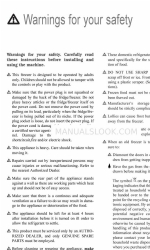 Zanussi ZD25/6D3 User Manual