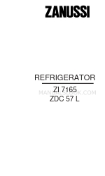 Zanussi ZDC 57 L Gebrauchsanweisung