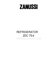 Zanussi ZDC76/4 Instruction Booklet