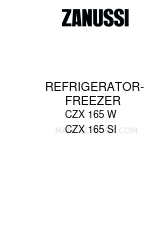 Zanussi ZEBF 290 SI Instruction Booklet