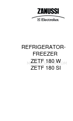 Zanussi ZETF 180 SI Instructieboekje