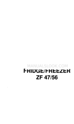 Zanussi ZF 47/56 User Manual