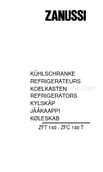 Zanussi ZFC 140 T Instruction Booklet