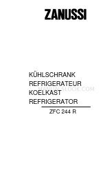 Zanussi ZFC 244 R Instructieboekje