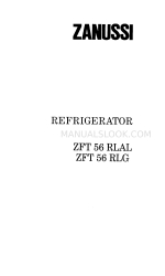 Zanussi ZFT 56 RL Gebrauchsanweisung