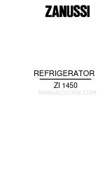 Zanussi ZI 1450 Instrukcja obsługi