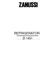 Zanussi ZI 1451 Livret d'instructions