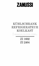 Zanussi ZI 2404 Gebrauchsanweisung