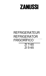 Zanussi ZI 5165 Manual de instrucciones