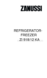 Zanussi ZI 918/12 KA Instruction Booklet