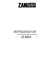 Zanussi ZI 9224 A Livret d'instructions