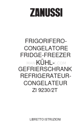 Zanussi ZI 9232T Instruction Booklet