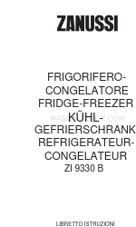 Zanussi ZI 9330 B Instruction Booklet