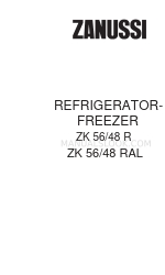 Zanussi ZK 56/48 R Instruction Booklet