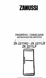 Zanussi ZK11LP Instruction Booklet