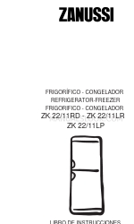 Zanussi ZK11LP Instruction Booklet