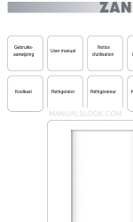 Zanussi ZKK8023 Manuale d'uso