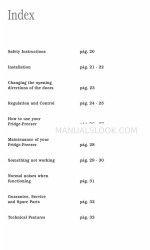 Zanussi ZKN24/12L(S) User Manual