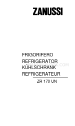 Zanussi ZR 170 UN Gebrauchsanweisung