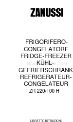 Zanussi ZR 220 H Instruction Booklet