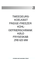 Zanussi ZRB 625 MW Instruction Booklet