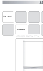 Zanussi ZRB834NW User Manual