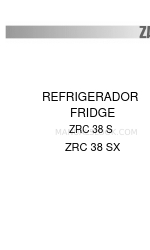 Zanussi ZRC 38 S Instruction Booklet