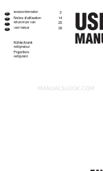 Zanussi ZRG314SW User Manual