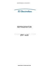 Zanussi ZRT 163S Instructieboek