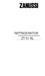 Zanussi ZT 51 RL Buklet Instruksi