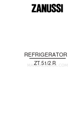 Zanussi ZT 51/2 R Instruction Booklet