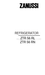 Zanussi ZTR 56 RL 取扱説明書